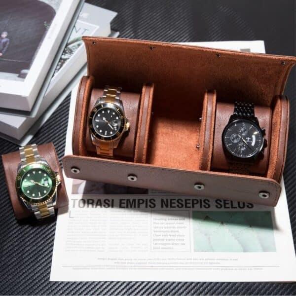 3 Watch Roll Case - Image 6