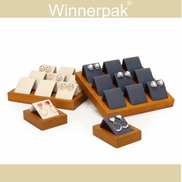 Wooden Jewelry Set Display A - Image 4