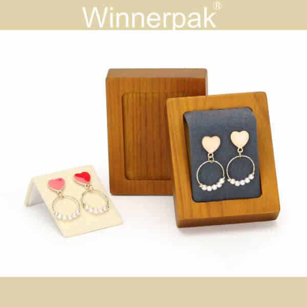 Wooden Jewelry Set Display A - Image 2