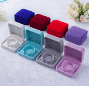 jewelry box color choice for the flocked