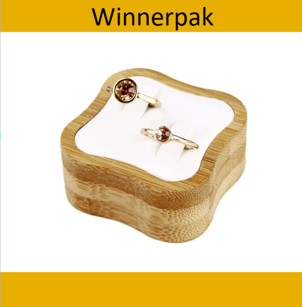 Bamboo Ring Holder