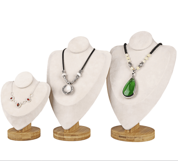 Bamboo Base Necklace Stand - Image 4