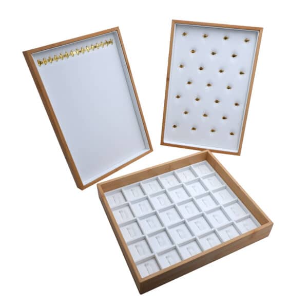 Bamboo Wood Display Tray - Image 6
