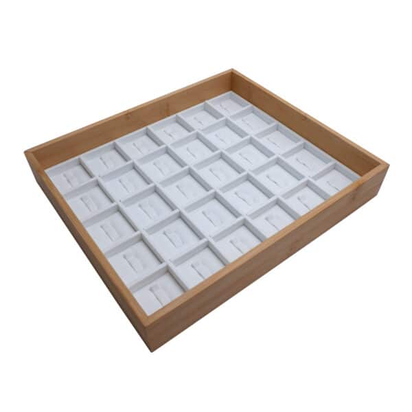 Bamboo Wood Display Tray - Image 2