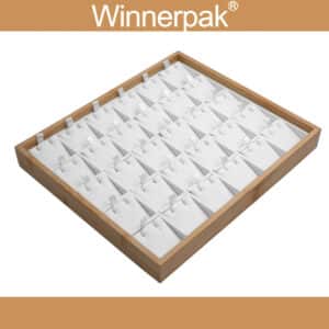 Portagioie Legno Marrone Scatola Organizer Porta Gioielli 2 Cassetti 1 Ripiano | Leroy Merlin