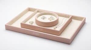 wholesale leatherette jewellery tray in China
