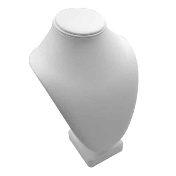A Series White Leatherette Bust - Image 2