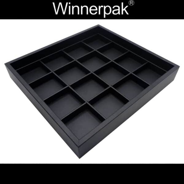 4X4 Leatherette Empty Tray