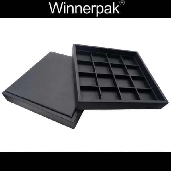 4X4 Leatherette Empty Tray - Image 2