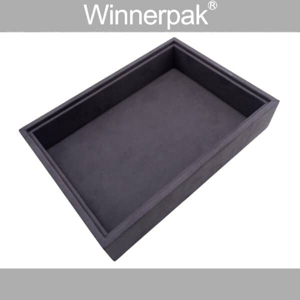 Micro Fiber Suede Grey Tray - Image 2