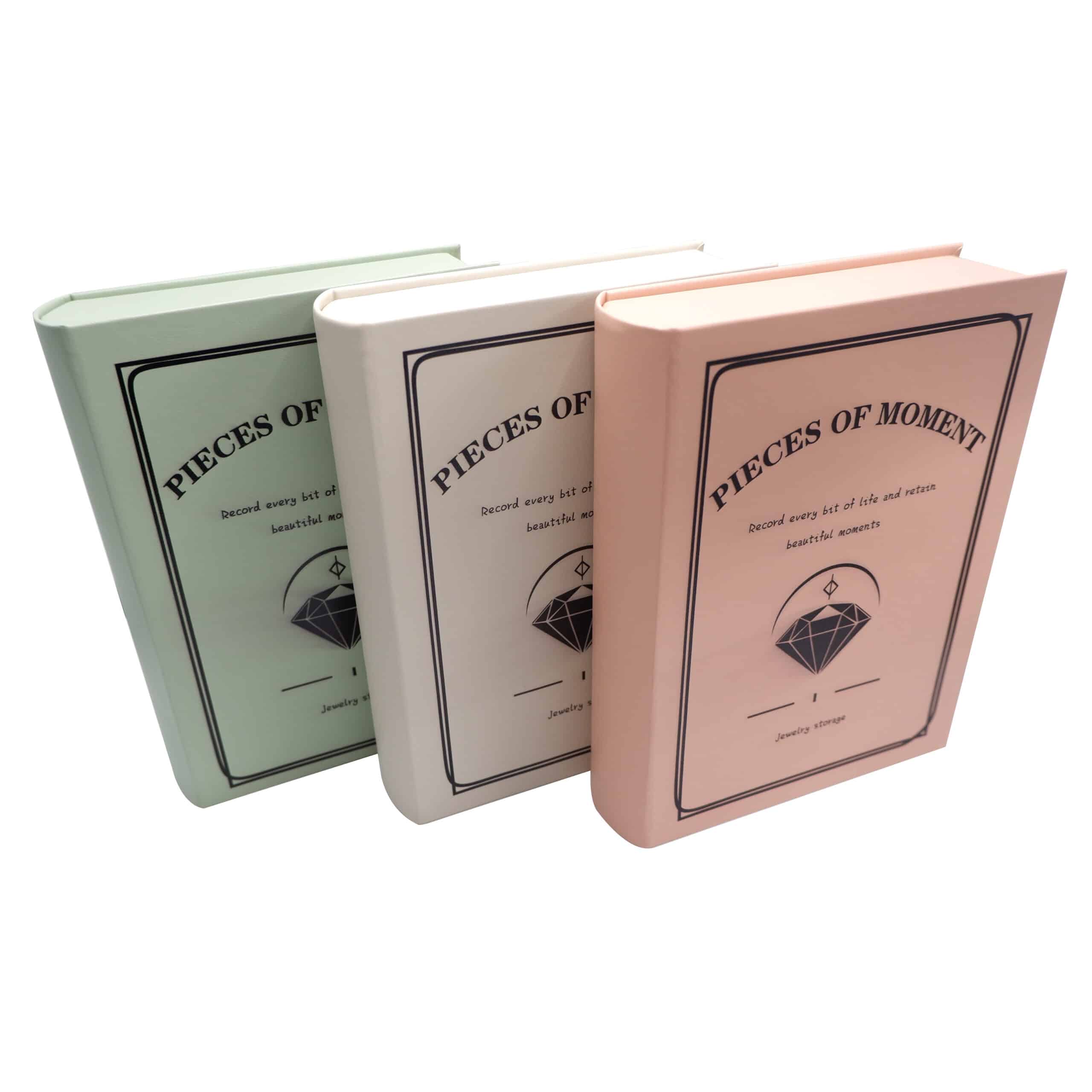 book-shaped jewellery storage case wholesale in China
