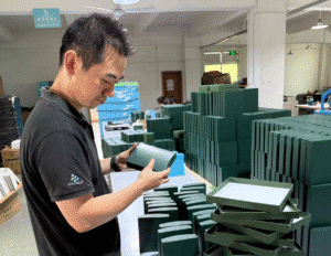 Winnerpak QC team quality check at the workshop