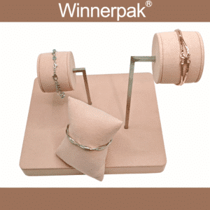 bangle holder suede velvet