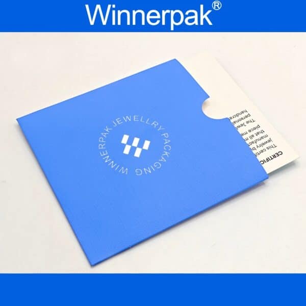 Complete jewelry packaging solution - envelope set with logo printing