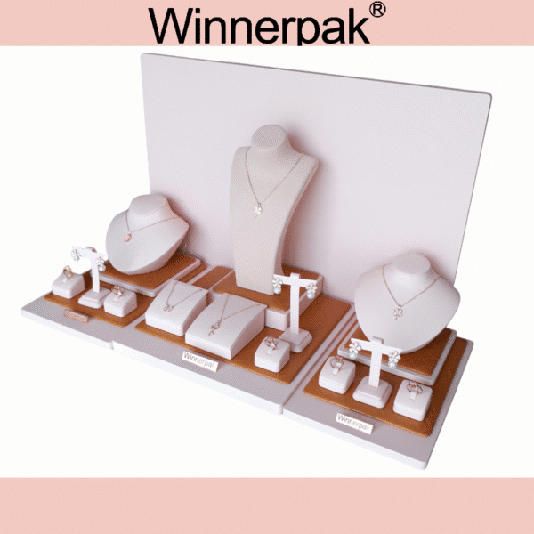 jewellery-display-set-m-pink-pu-18-piece