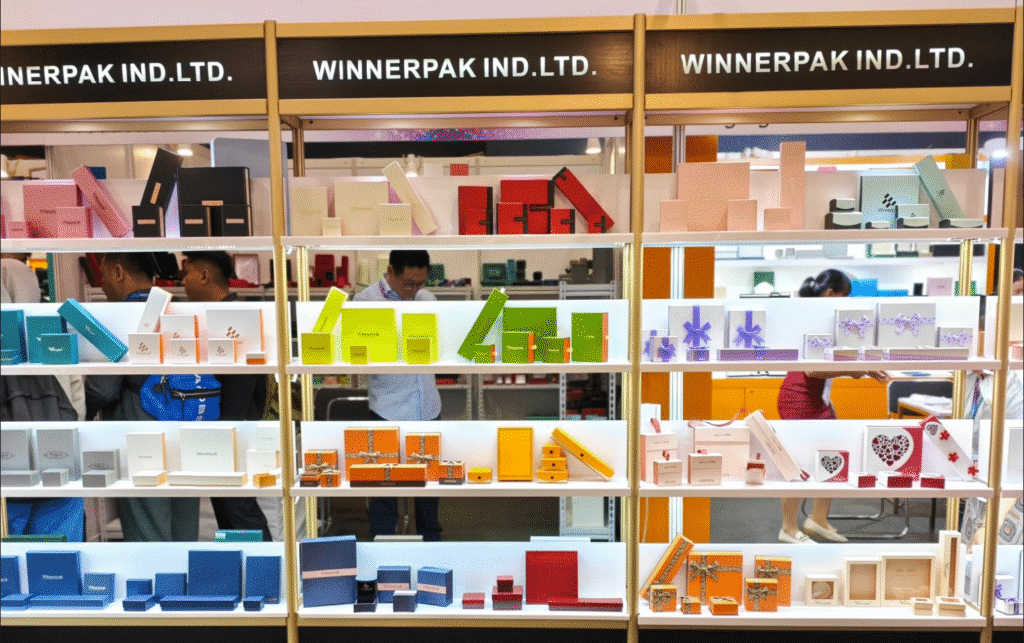 Winnerpak jewelry packaging near Canton Fair