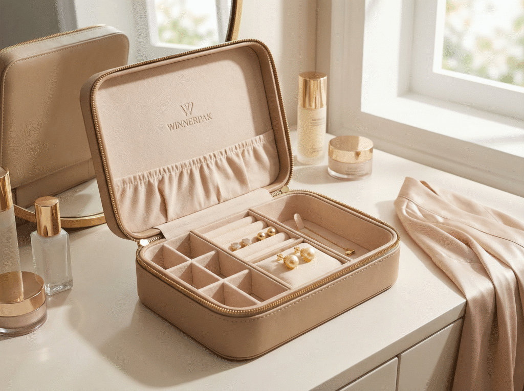 travel jewelry case supplier in China