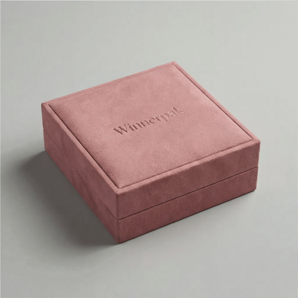 China suede velvet jewelry box supplier and manufacturer
