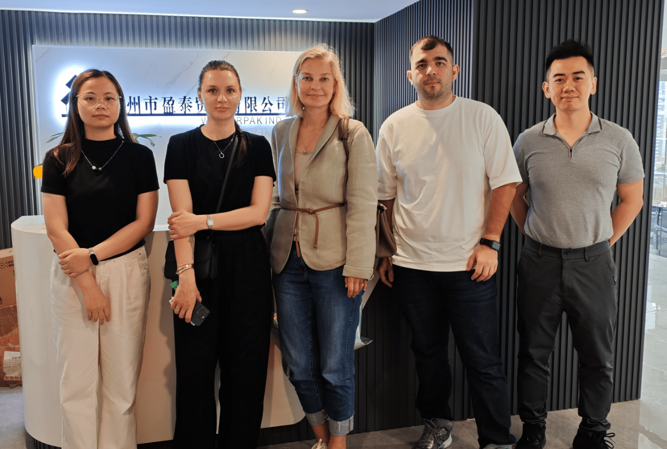 France customer visit Winnerpak