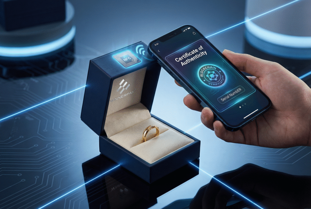 smart NFC packaging box supply